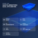 GAVETA MINISTERIO AZUL 375x265x90 - resumen de atributos