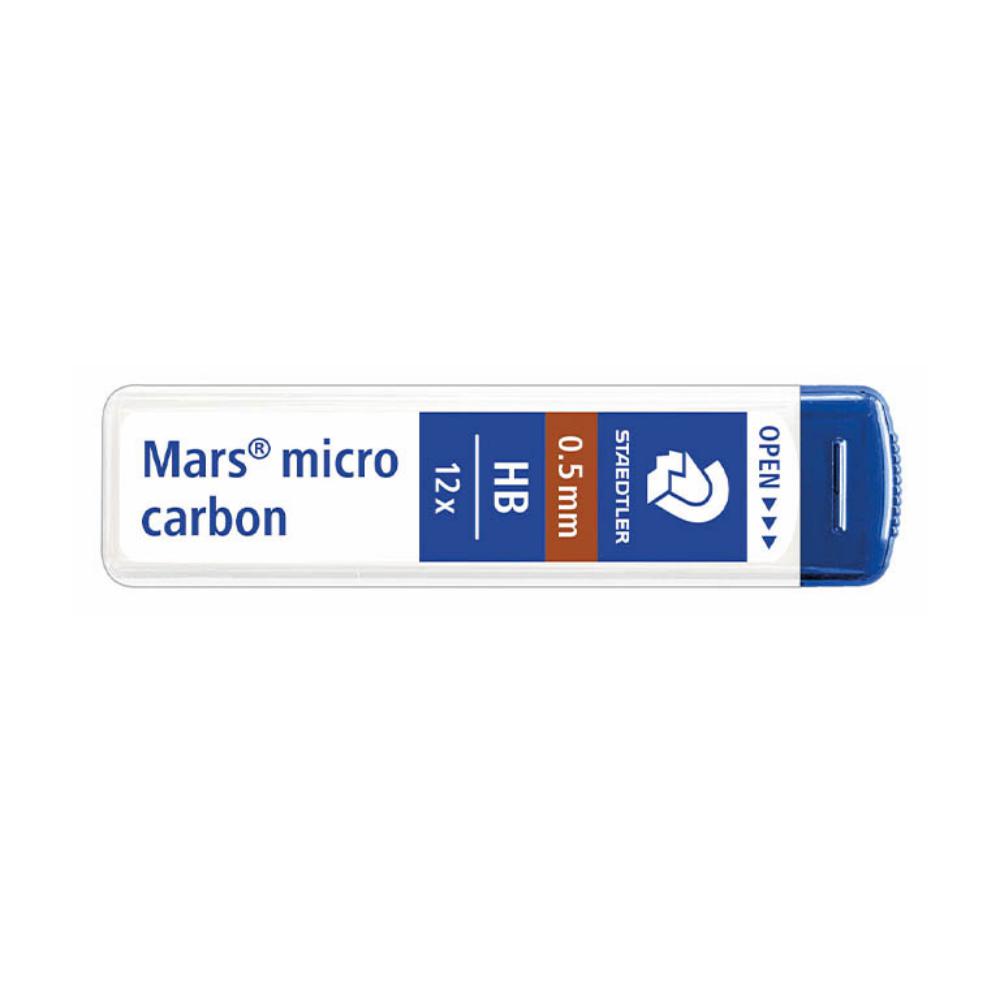 MINAS MARS MICRO GRAFITO 0,5MM HB TUBO 12 UDS STAEDTLER