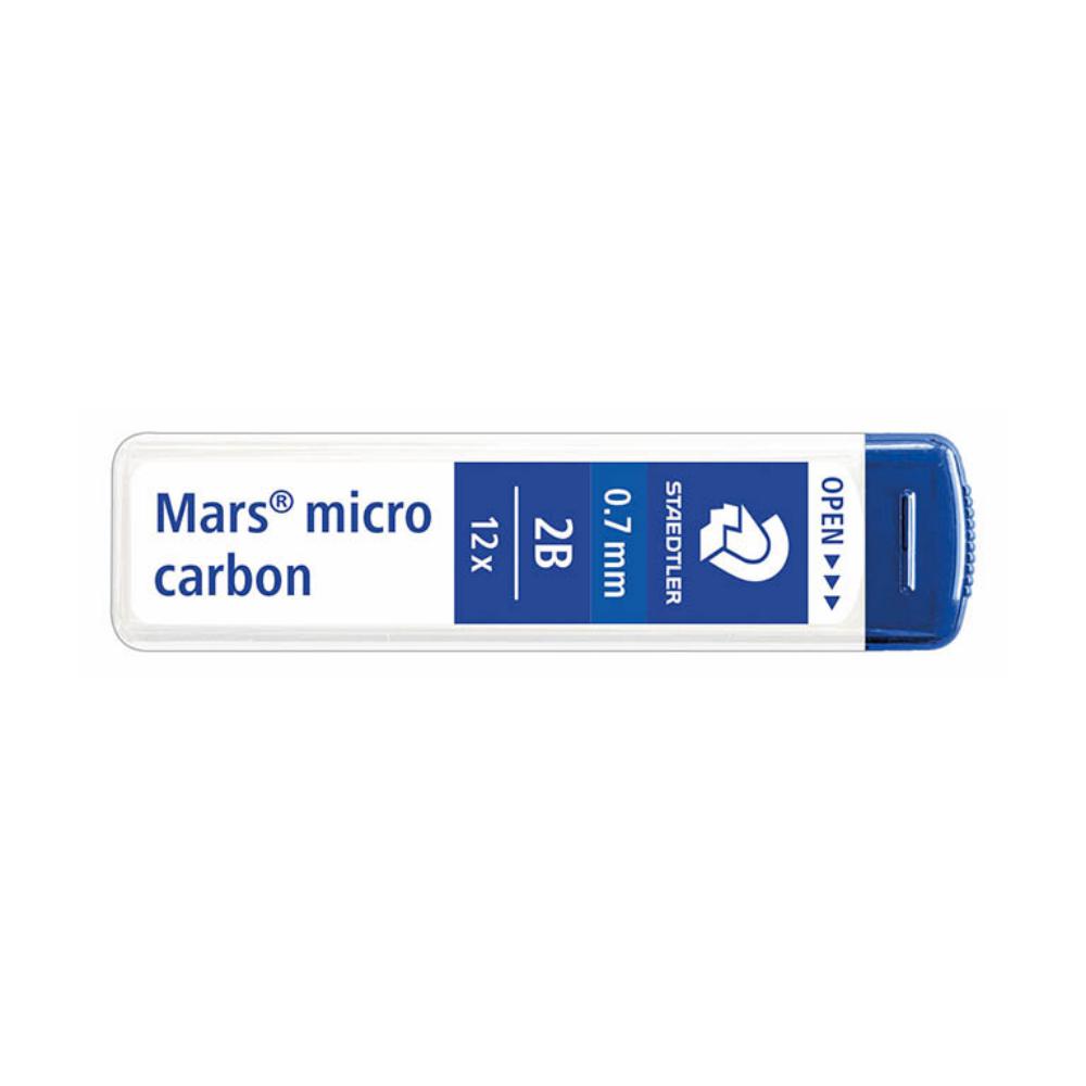 MINAS MARS MICRO GRAFITO 0,7MM 2B TUBO 12 UDS STAEDTLER