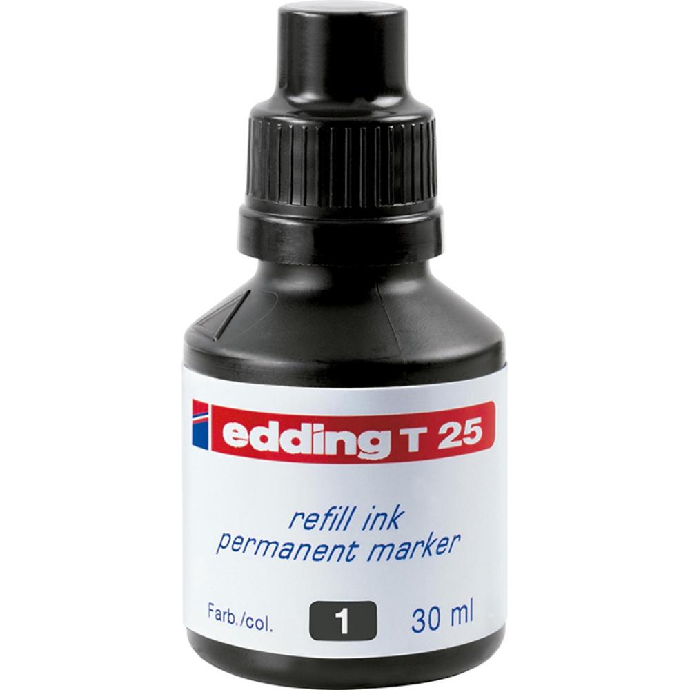 TINTA EDDING NEGRA T-25