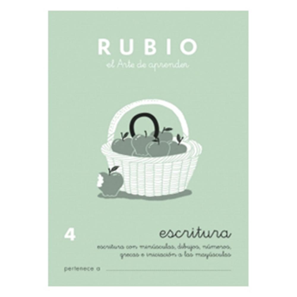 CUADERNO RUBIO 4 ESCRITURA