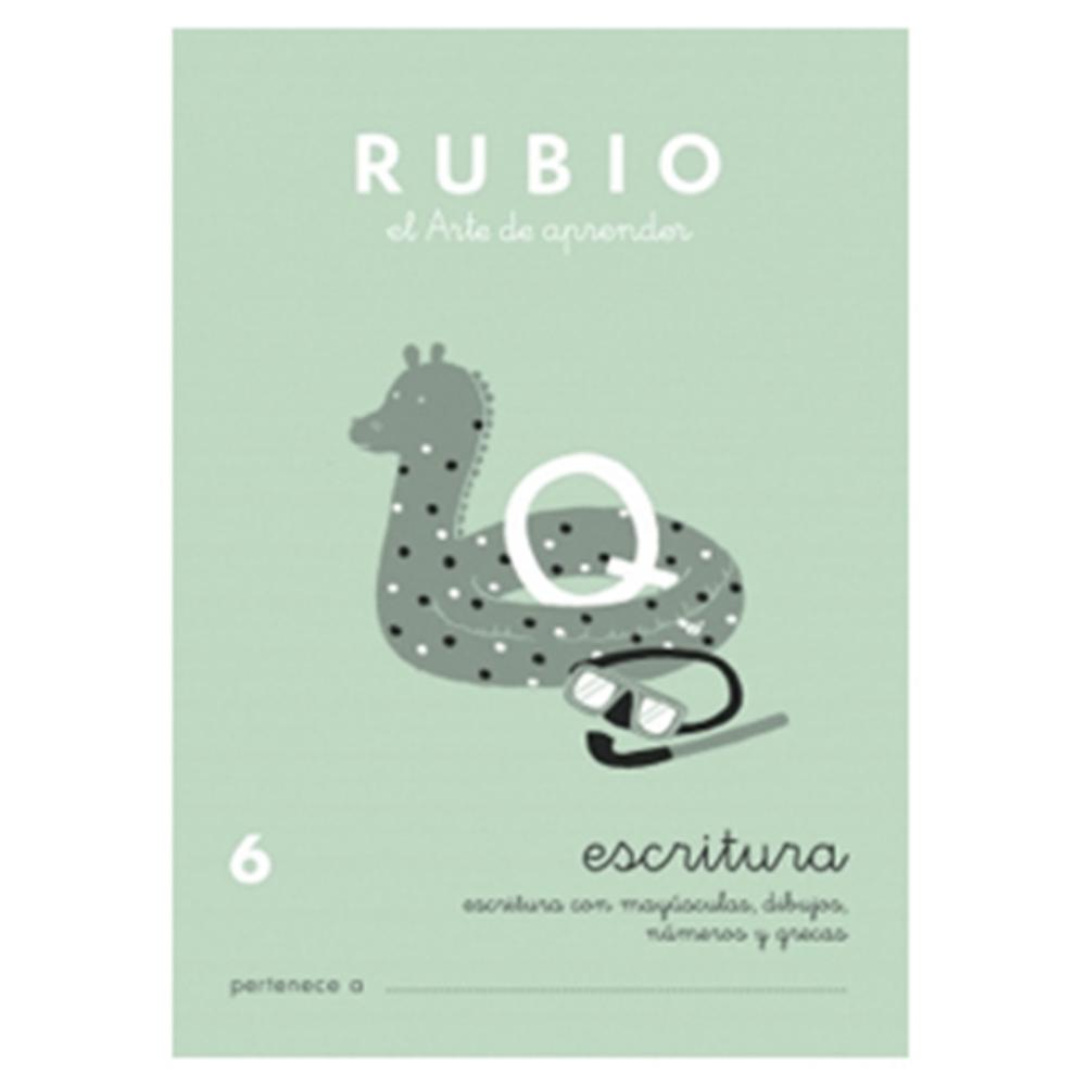 CUADERNO RUBIO 6 ESCRITURA