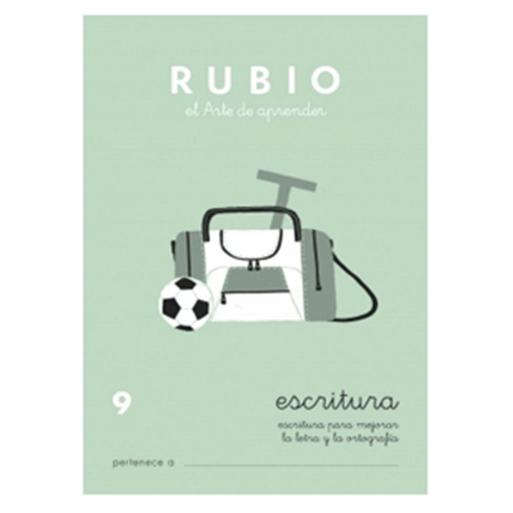 CUADERNO RUBIO 9 ESCRITURA 