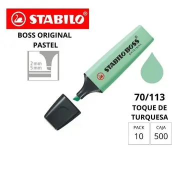 MARCADOR FLUORESCENTE STABILO BOSS 70–TOQUE DE TURQUESA