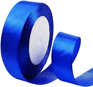 CINTA DE RASO AZUL 20MM×22M SATINADO