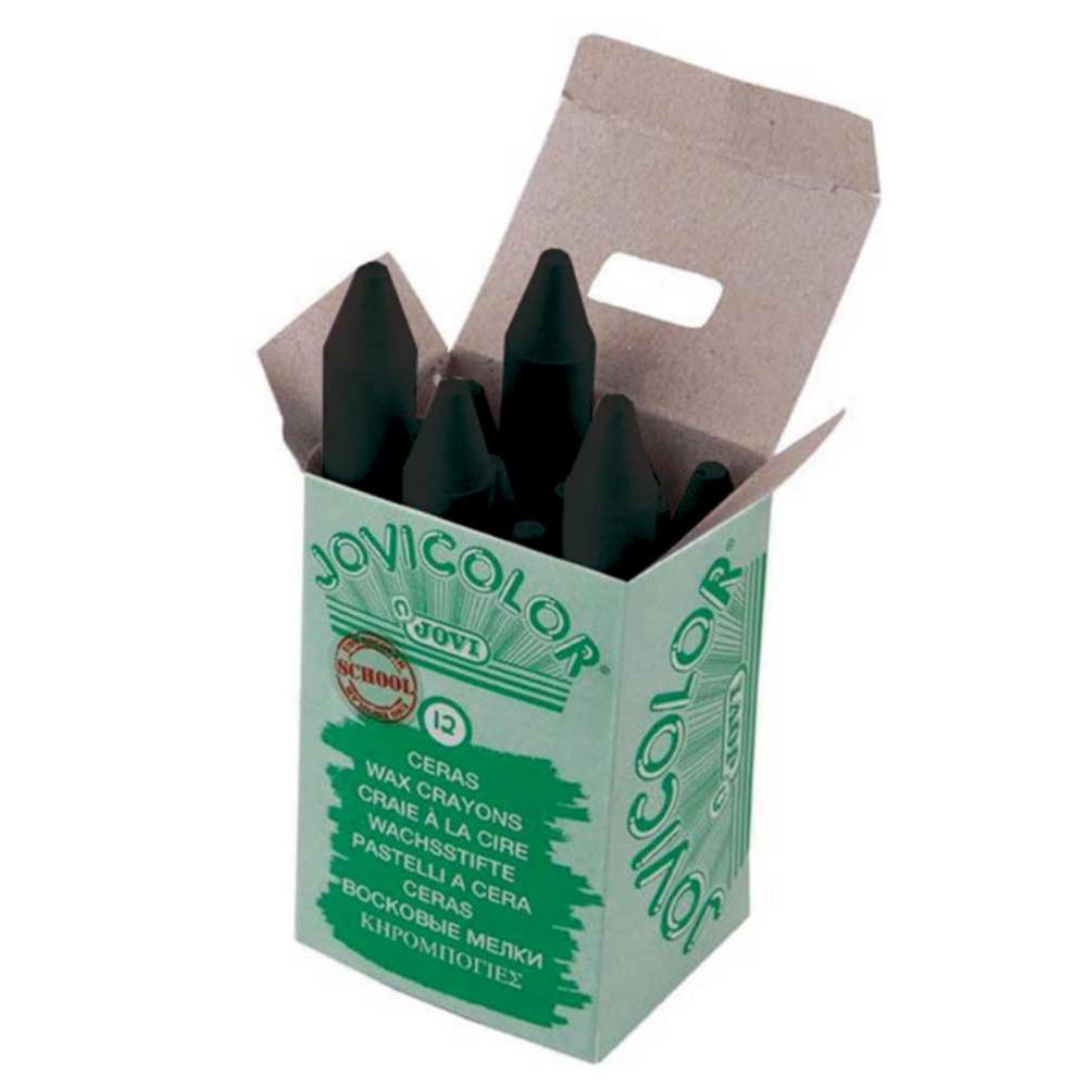 CERAS JOVICOLOR NEGRO ESTUCHE 12 UDS