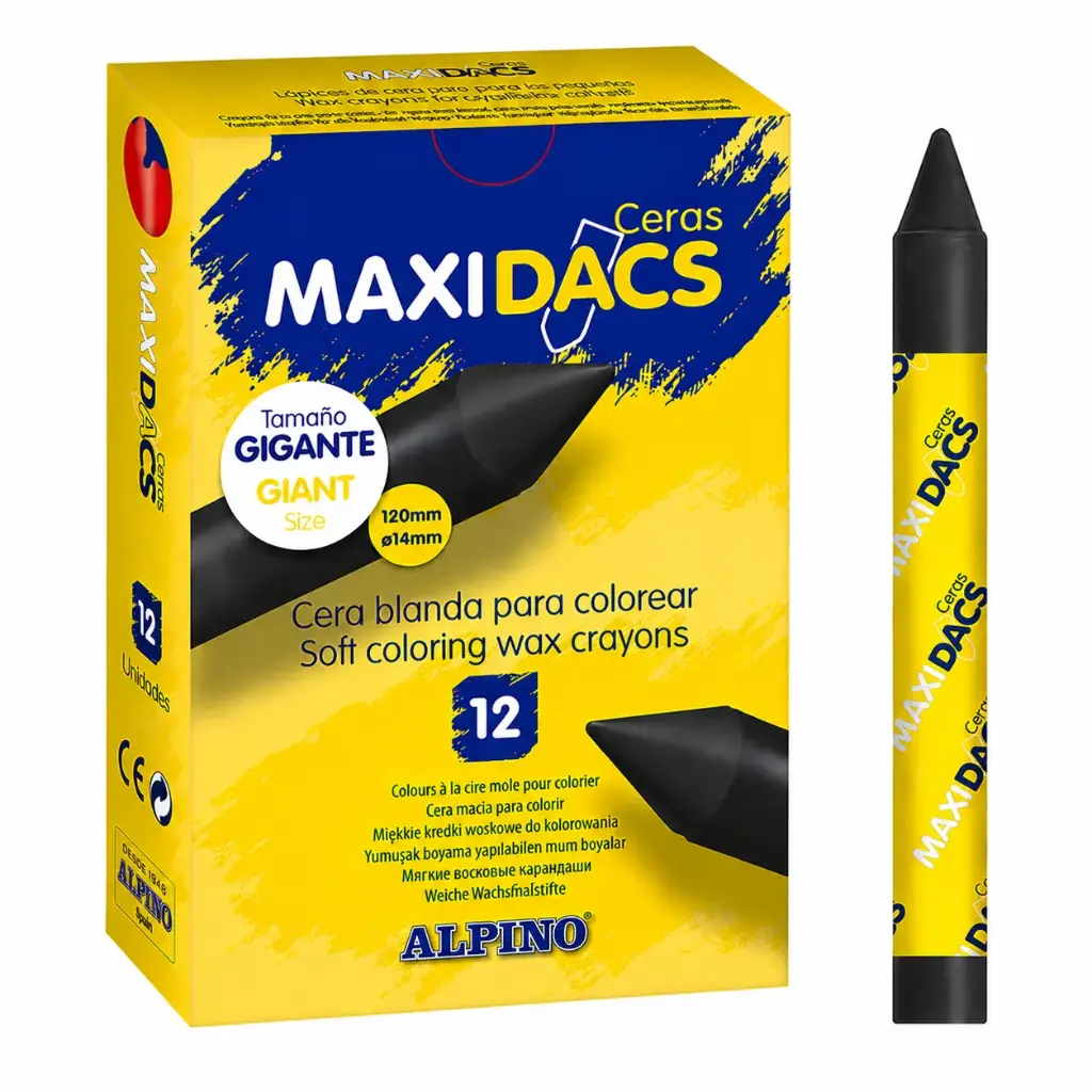 CERAS MAXIDACS NEGRO 12UDS