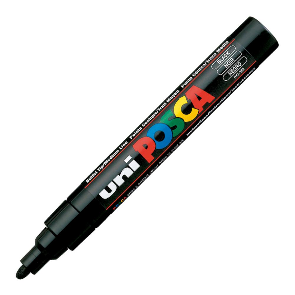 ROTULADOR POSCA PC-5M NEGRO