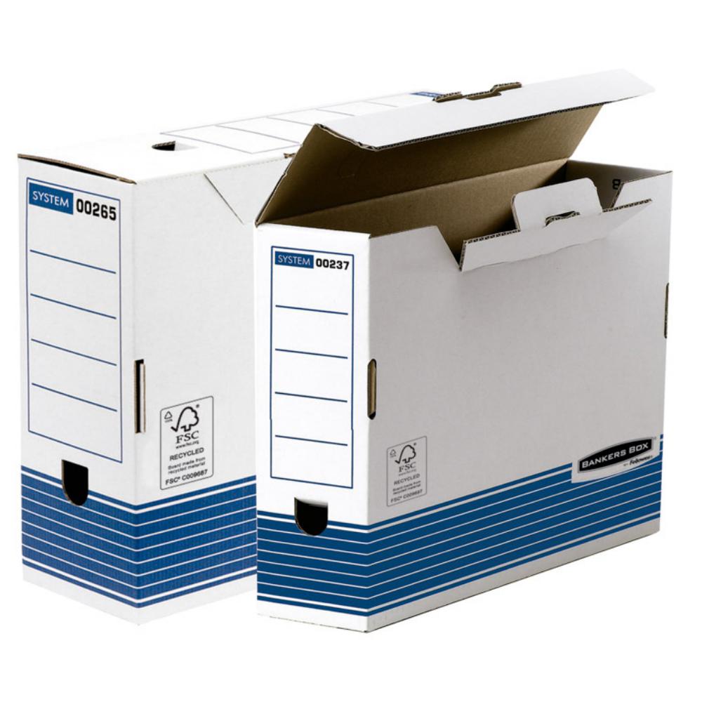 ARCHIVADOR DEFINITIVO FELLOWES A4 CAJA LOMO 80MM