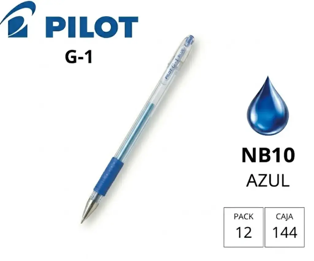 BOLIGRAFO PILOT G-1 AZUL