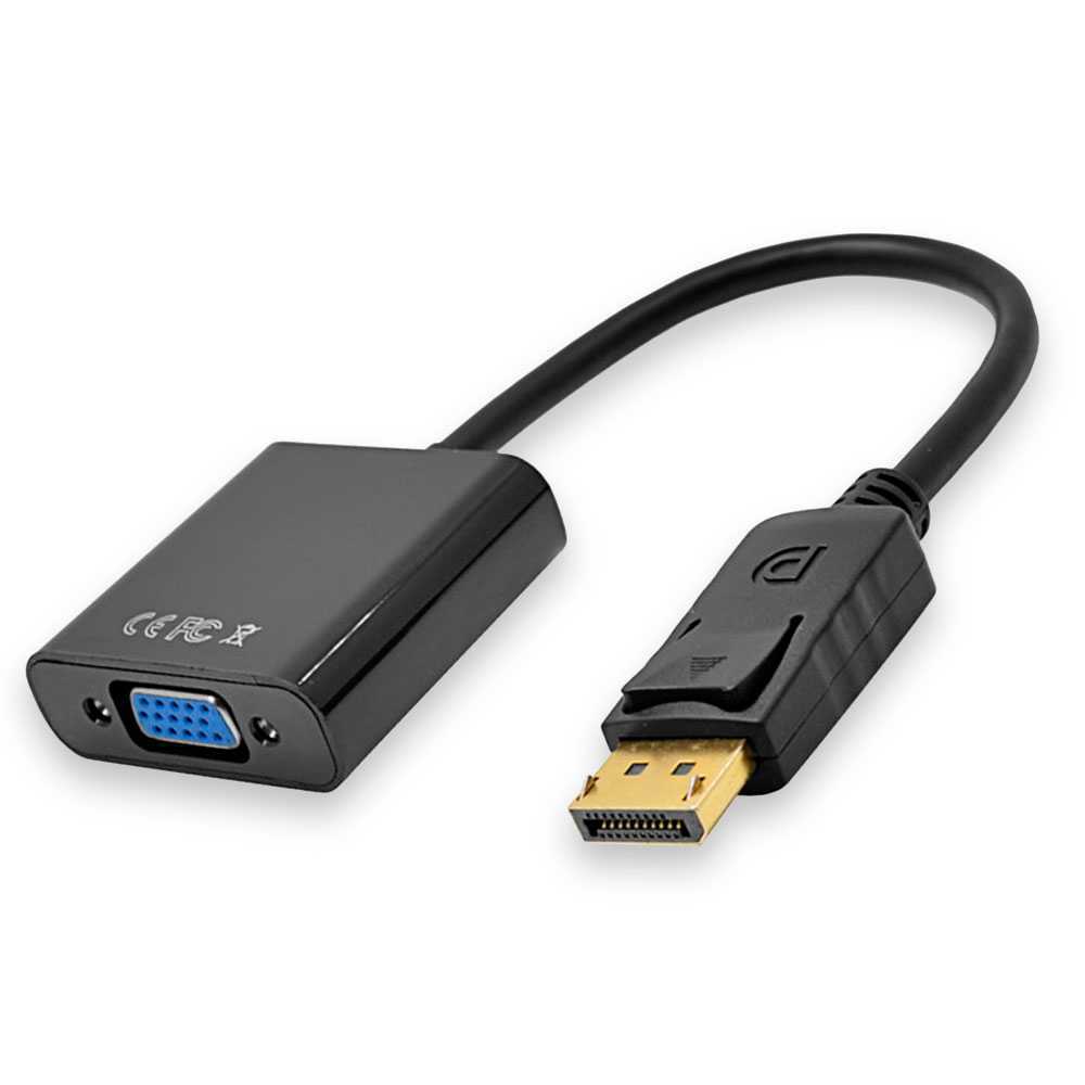 ADAPTADOR DISPLAYPORT A VGA 0,15M EWENT