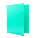 CARPETA RAYLU PAPER FOLIO 4 ANILLAS 25MM VERDE PASTEL CARTÓN FORRADO PP 