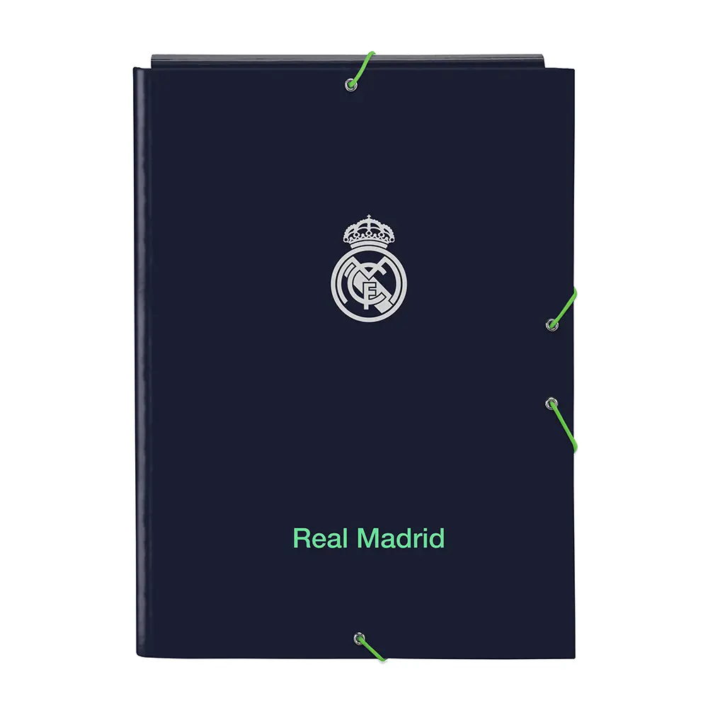 CARPETA FOLIO 3 SOLAPAS REAL MADRID – 2ª EQUIPACIÓN 25/26