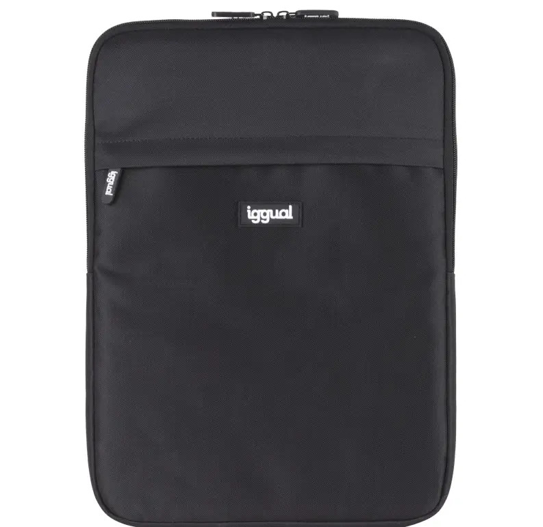 FUNDA PORTÁTIL 15,6" IGGUAL USE SLEEVE NEGRA 