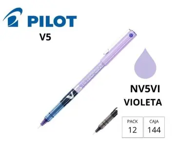 BOLÍGRAFO PILOT V5 VIOLETA