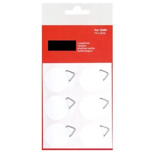 COLGADOR DE PAPEL APLI AUTOADHESIVO 12UD