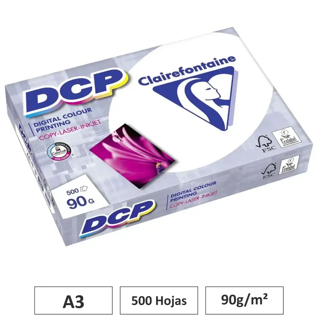 PAPEL CLAIRALFA BLANCO A3 500 HOJAS 90G CLAIREFONTAINE