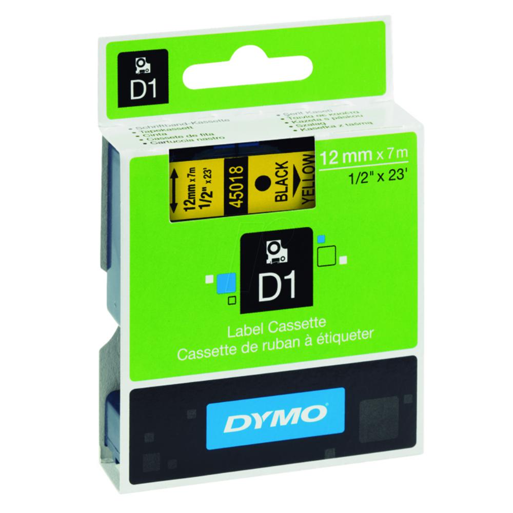 DYMO CINTA VINILO D1-12 BLANCO 