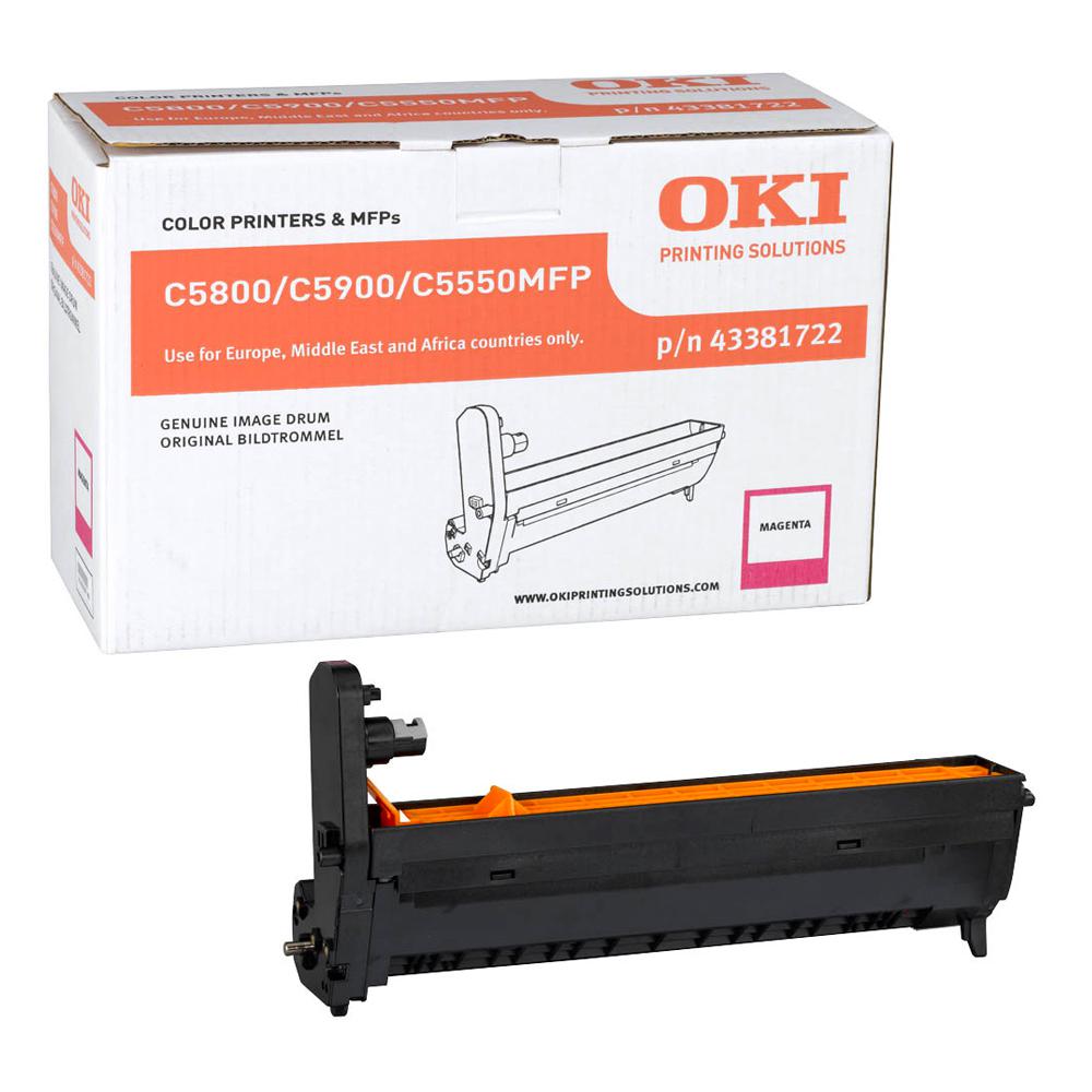TAMBOR OKI 43381722 MAGENTA