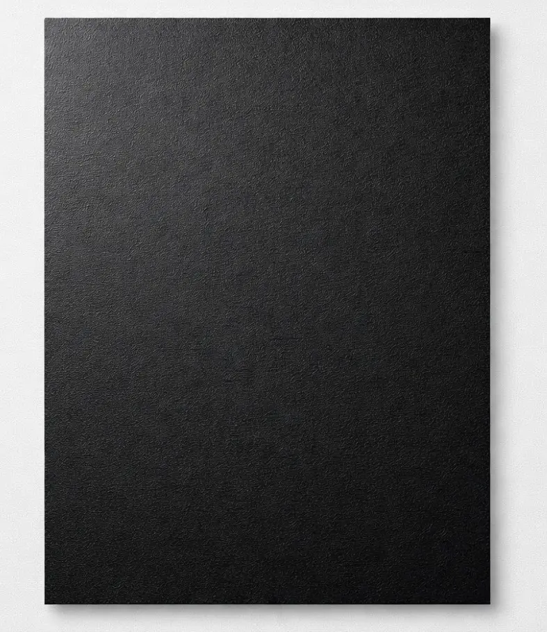 TAPAS CARTÓN GOFRADO A4 NEGRO 50 UDS