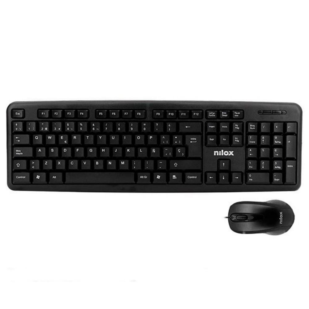 KIT TECLADO+RATON NILOX USB