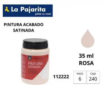 PINTURA SATINADA ROSA 35ML L-20 LA PAJARITA