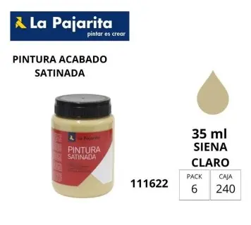 PINTURA SATINADA SIENA CLARO 35ML L-04 LA PAJARITA