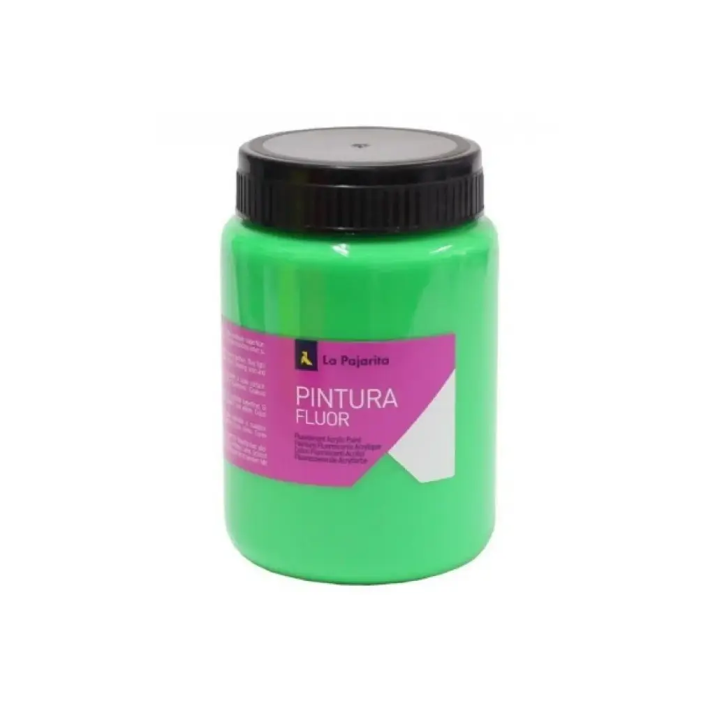 PINTURA SATINADA VERDE 375ML L-01 LA PAJARITA