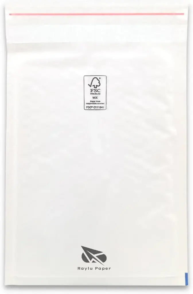 SOBRES ACOLCHADOS RAYLU BLANCO 270X360MM AUTOADHESIVOS