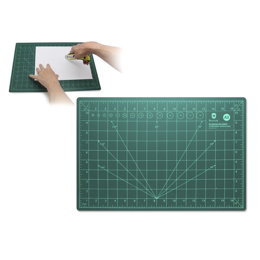 PLANCHA DE CORTE BISMARK A3 45x30CM