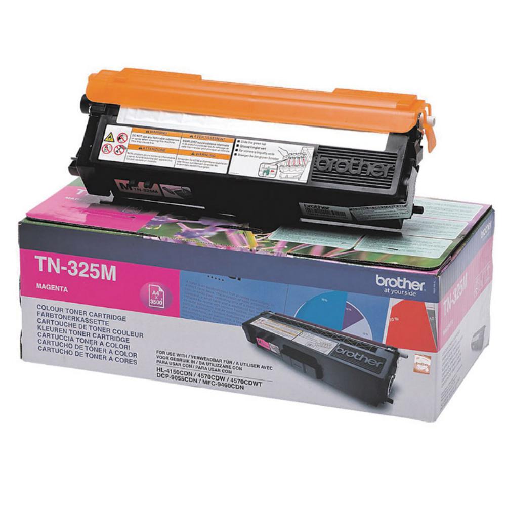 TÓNER MAGENTA ORIGINAL BROTHER ALTA CAPACIDAD TN325M