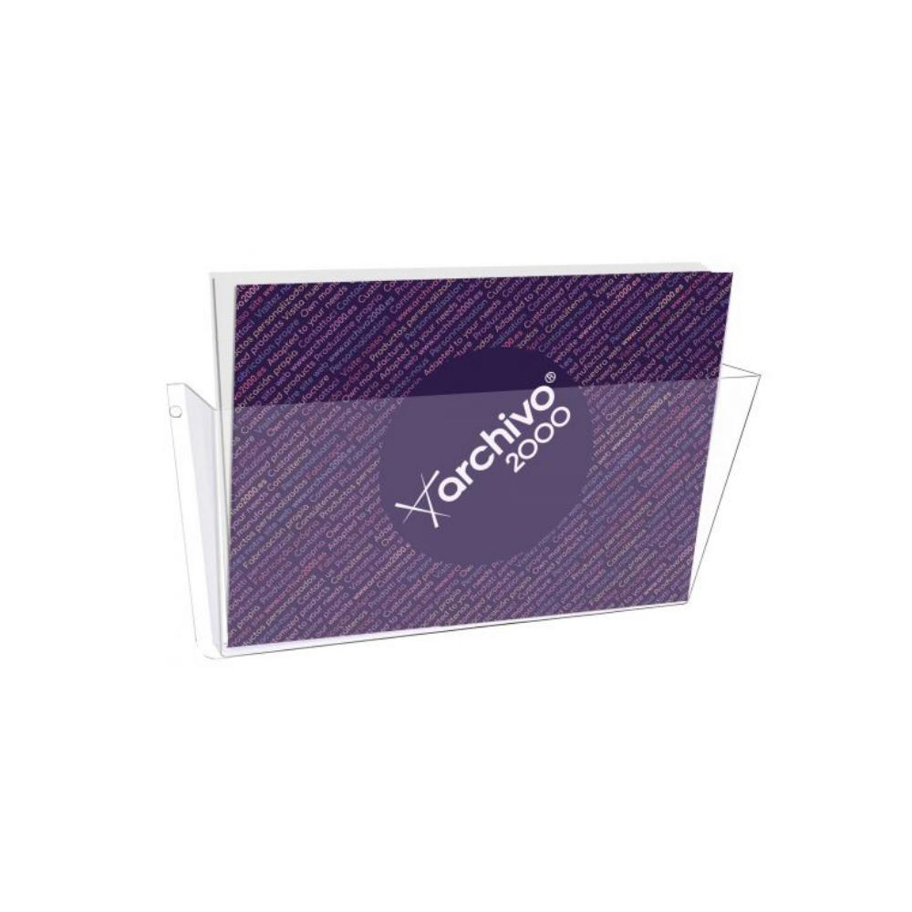 PORTAFOLLETOS MURAL ARCHIVO 2000 A4 HORIZONTAL 1 COMPARTIMENTO