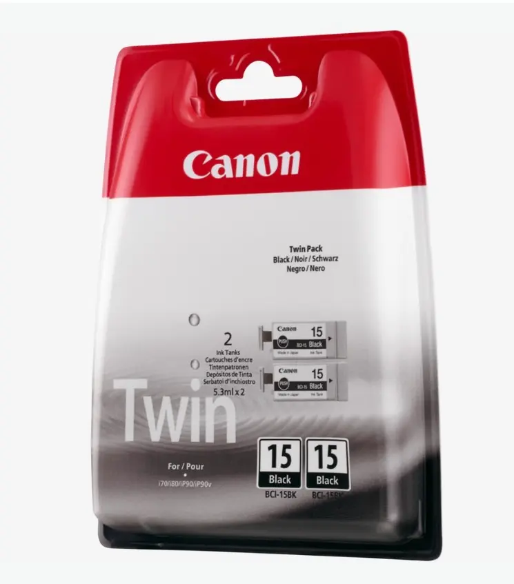 CARTUCHO CANON 15 BCI15BK NEGRO