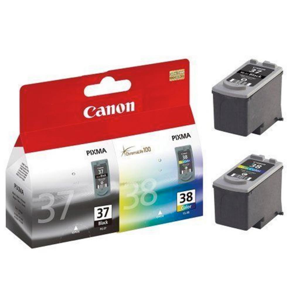CARTUCHO CANON 37/38 PACK2 *