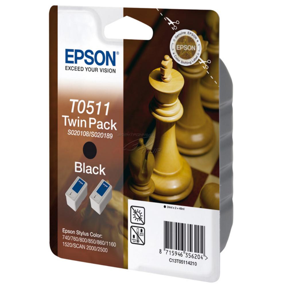 CARTUCHO EPSON T0511 NEGRO