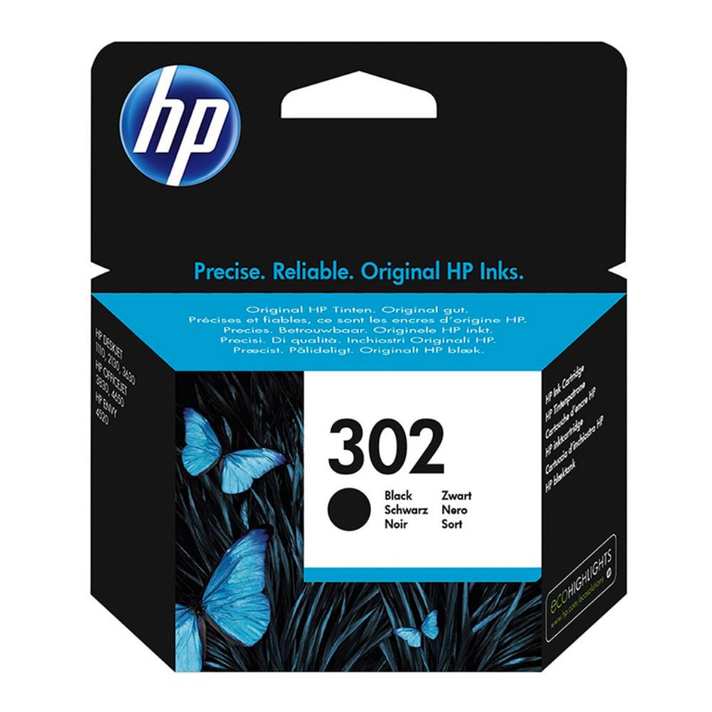 CARTUCHO HP 302 NEGRO F6U66AE
