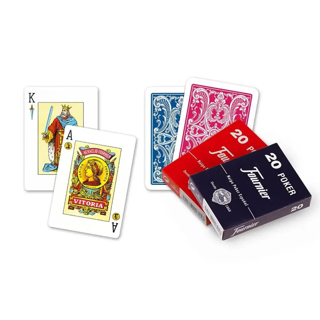 BARAJA FOURNIER NAIPES ESPAÑOLA Nº 12 – 50 CARTAS EN CELOFAN