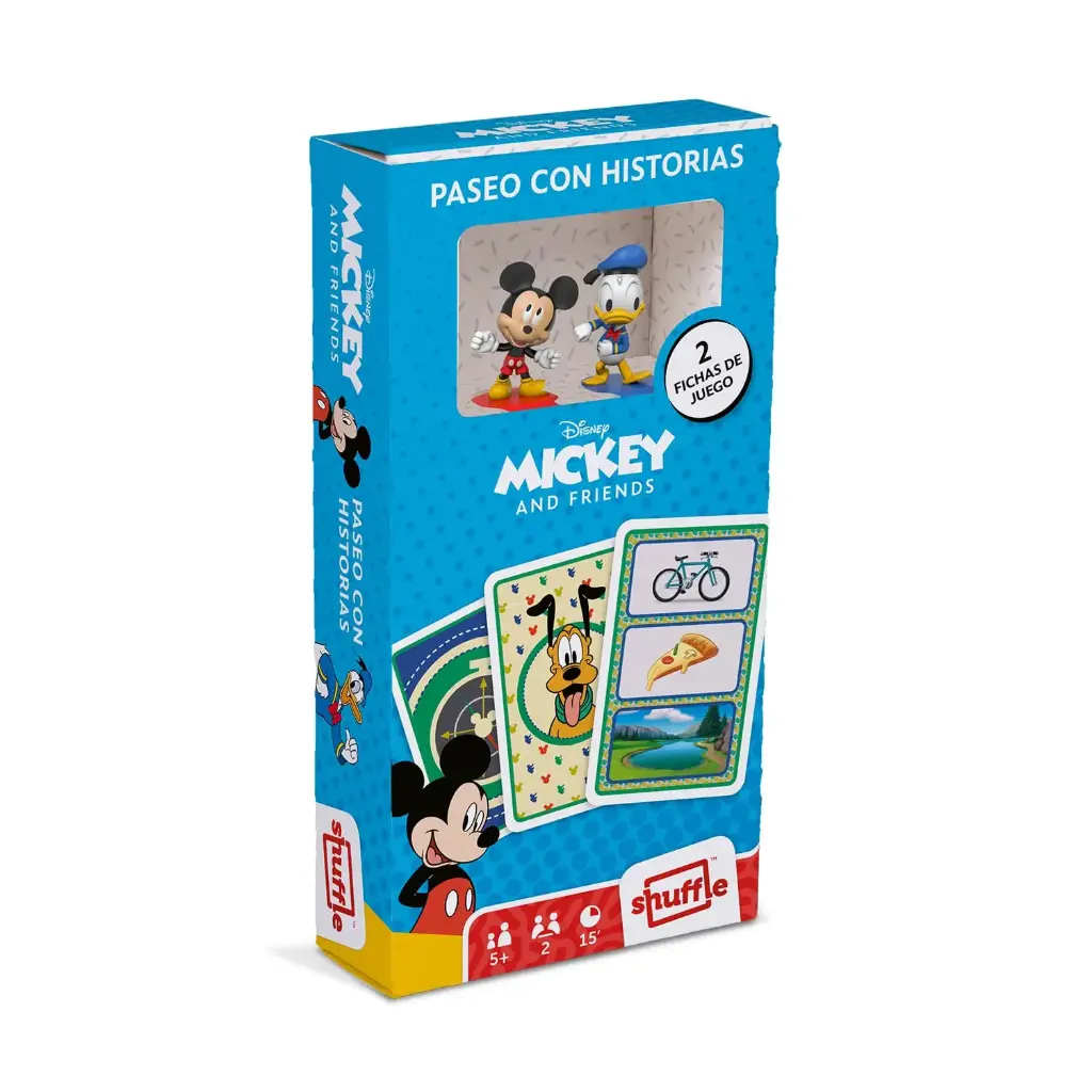 BARAJA INFANTIL MICKEY + FIGURA 