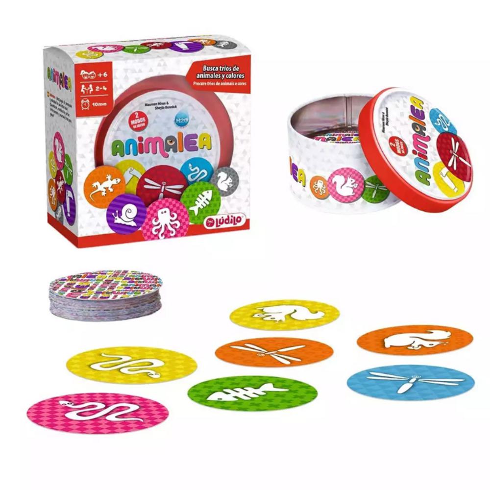 JUEGO LUDILO DE CARTAS ANIMALEA