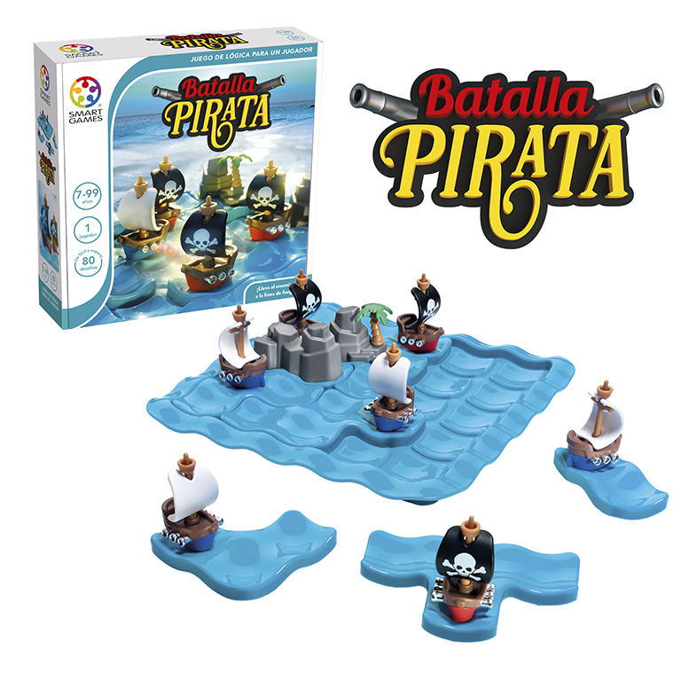 JUEGO DE MESA LUDILO BATALLA PIRATA 