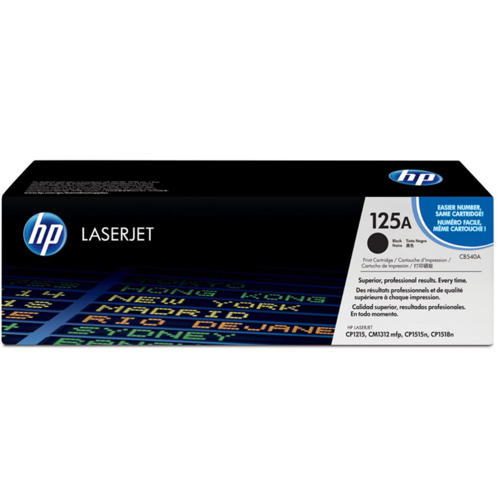 HP LASERJET CP1210/1215/1510/ 1515/1518NI, CM1312 TONER NEGRO CON COLORSPHERE Nº125A