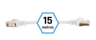 IGGUAL LATIGUILLO CAT7 SFTP LSZH 15 METROS BLANCO
