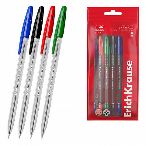 BOLÍGRAFOS BÁSICOS COREBALL BOLSA 10 UNIDADES SURTIDAS