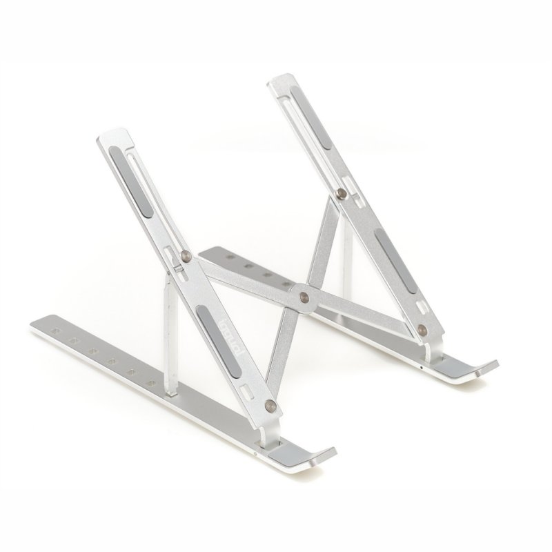 SOPORTE ELEVADOR PLEGABLE PORTÁTIL 17" PLATA - IGGUAL