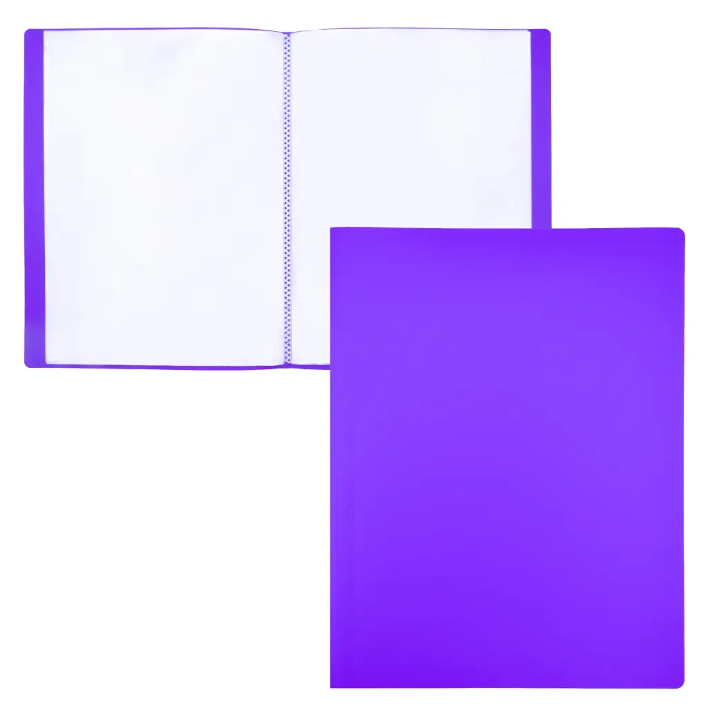 CARPETA DE FUNDAS RAYLU PAPER PREMIUM A4 20 FUNDAS VIOLETA
