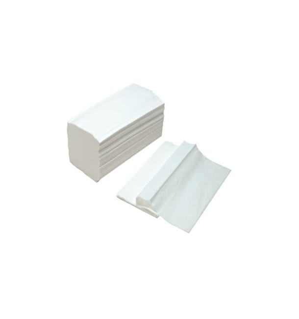 TOALLAS Z TISSUE 2 CAPAS LISA 100% CELULOSA CAJA 20 PAQUETES