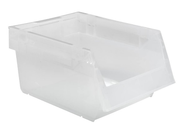 CAJA ALMACENAMIENTO GRANDE TRANSPARENTE SIN TAPA