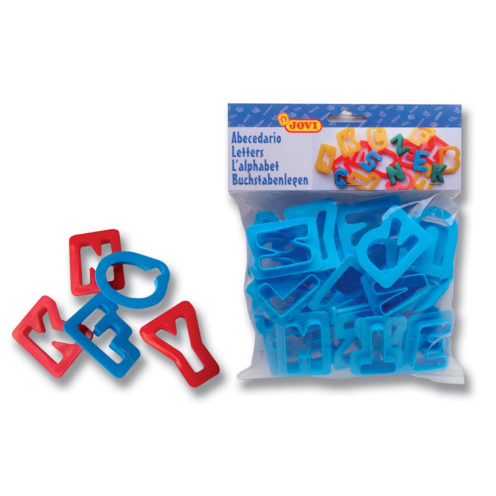 MOLDES PARA PLASTILINA – ABECEDARIO (26 UNIDADES)