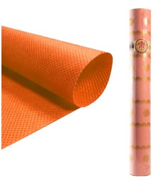 TELA ROLLO TEJIDO ROYAL BONDY 80X25M NARANJA