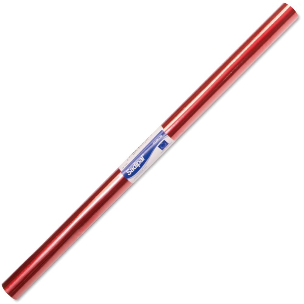 PAPEL DE ALUMINIO ROJO 25 HOJAS 50x65CM